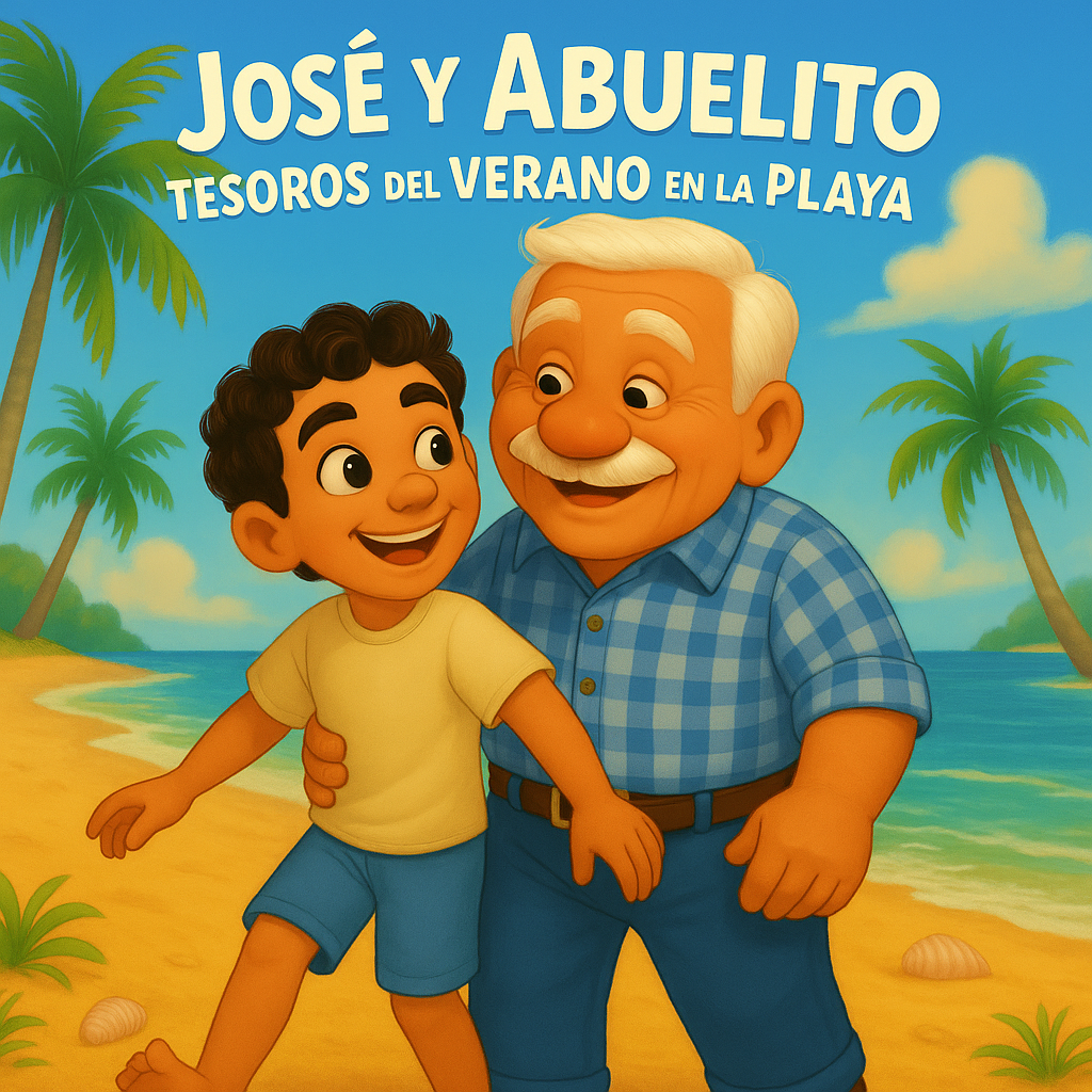 Jose y Abuelito: Tesoros del Verano en la Playa